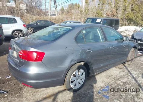 2011 Volkswagen Jetta 2.5L Se from USA, damaged, VIN 3VWDZ7AJ7BM327631